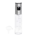 Spryskiwacz do oleju oliwy dozownik w sprayu ze skalą 100ml Spryskiwacz do oleju oliwy dozownik w sprayu ze skalą 100ml
