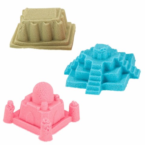 Piasek kinetyczny w pudełku 1kg piaskownica 27el. Piasek kinetyczny w pudełku 1kg piaskownica 27el.
