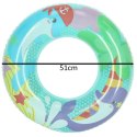 Kółko do pływania koło dmuchane delfin 51cm BESTWAY 36113 Kółko do pływania koło dmuchane delfin 51cm BESTWAY 36113