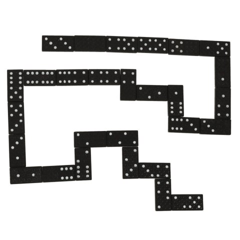 Domino drewniane klocki gra rodzinna + pudełko Domino drewniane klocki gra rodzinna + pudełko