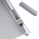Klawiatura bezprzewodowa bluetooth Smart TV srebrna Klawiatura bezprzewodowa bluetooth Smart TV srebrna