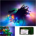 Lampki LED łańcuch świetlny świąteczne choinkowe 10m 100LED multikolor 8 trybów świecenia Lampki LED łańcuch świetlny świąteczne choinkowe 10m 100LED multikolor 8 trybów świecenia