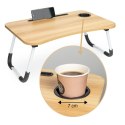 Stolik pod laptopa do łóżka taca podstawka Stolik pod laptopa do łóżka taca podstawka