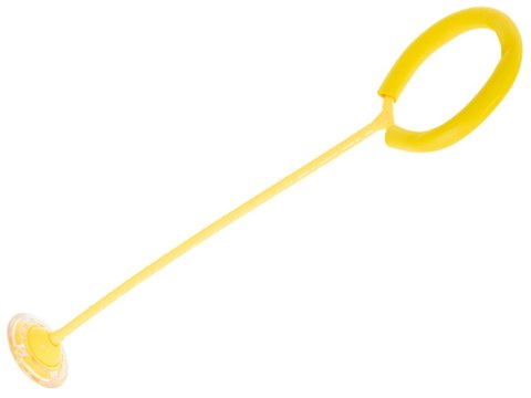 Hula hop na nogę skakanka skipper piłka świecąca migająca LED żółta Hula hop na nogę skakanka skipper piłka świecąca migająca LED żółta