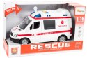 Karetka ambulans z dźwiękiem napędem 1:16 Karetka ambulans z dźwiękiem napędem 1:16