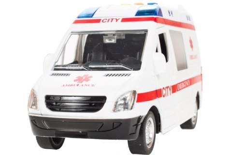 Karetka ambulans z dźwiękiem napędem 1:16 Karetka ambulans z dźwiękiem napędem 1:16