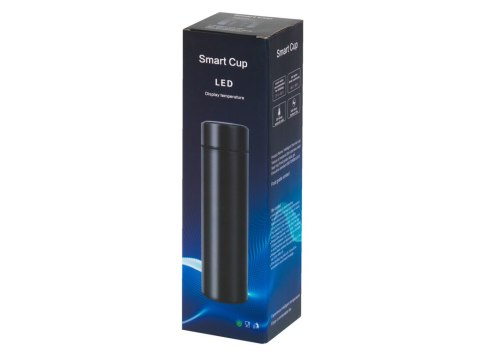 Kubek bidon termiczny termos smart LED 500ml złoty Kubek bidon termiczny termos smart LED 500ml złoty