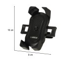 Uchwyt rowerowy motocyklowy na telefon czarny C51 stabilny Uchwyt rowerowy motocyklowy na telefon czarny C51 stabilny