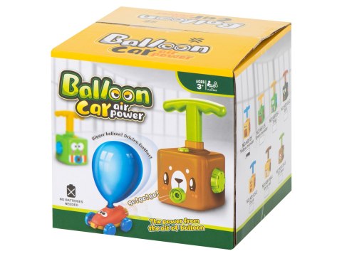 Wyrzutnia balonów XXL samochód aerodynamiczny potwór pompka 15 elementów Wyrzutnia balonów XXL samochód aerodynamiczny potwór pompka 15 elementów