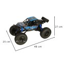 Samochód zdalnie sterowany na pilota RC Crawler Climbing Car 1:10 4WD 48cm niebieski Samochód zdalnie sterowany na pilota RC Crawler Climbing Car 1:10 4WD 48cm niebieski