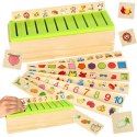 Sorter drewniany układanka logiczna dopasuj obrazki Sorter drewniany układanka logiczna dopasuj obrazki