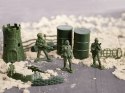 Żołnierzyki baza wojskowa figurki zestaw 114el. Żołnierzyki baza wojskowa figurki zestaw 114el.