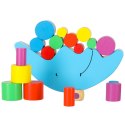 Gra zręcznościowa montessori układanka balansująca klocki drewniane księżyc Gra zręcznościowa montessori układanka balansująca klocki drewniane księżyc