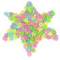 Klocki 3D sprytne konstrukcyjne płatki śniegu 240 el. Klocki 3D sprytne konstrukcyjne płatki śniegu 240 el.