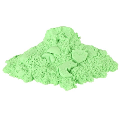 Piasek kinetyczny 1kg w woreczku zielony Piasek kinetyczny 1kg w woreczku zielony