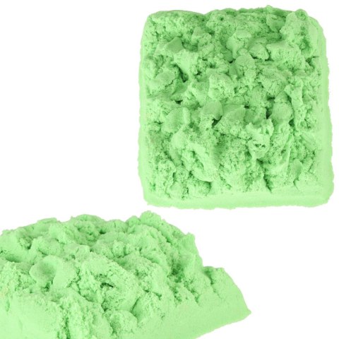 Piasek kinetyczny 1kg w woreczku zielony Piasek kinetyczny 1kg w woreczku zielony