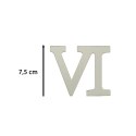 Zegar Ścienny naklejany DIY 3D regulowany rzymski srebrny 130cm Zegar Ścienny naklejany DIY 3D regulowany rzymski srebrny 130cm