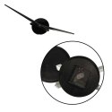 Zegar ścienny naklejany DIY duży regulowany 80-120cm czarny 12 cyfr Zegar ścienny naklejany DIY duży regulowany 80-120cm czarny 12 cyfr