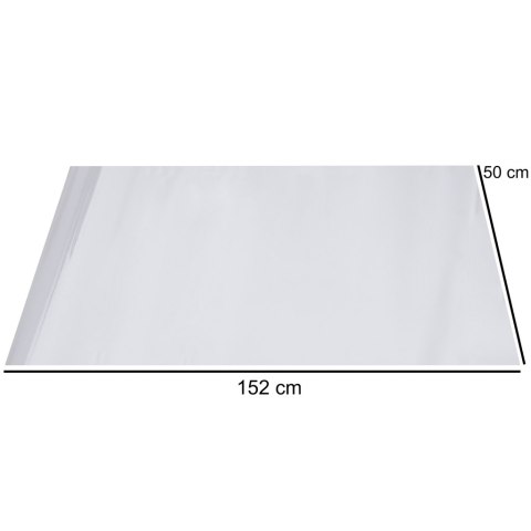 Folia rolka lustrzana lustro chrom srebrna 1,52x18m Folia rolka lustrzana lustro chrom srebrna 1,52x18m