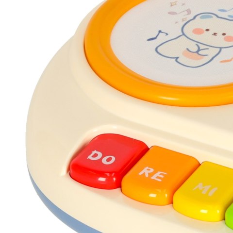 Pianinko organki interaktywne dla dzieci edukacyjne beżowy Pianinko organki interaktywne dla dzieci edukacyjne beżowy