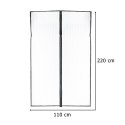 Moskitiera siatka magnetyczna LUARO na drzwi solidna mocny magnes 110x220cm Moskitiera siatka magnetyczna LUARO na drzwi solidna mocny magnes 110x220cm