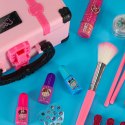 Kuferek zestaw kosmetyków do makijażu i paznokci makeup kosmetyki cienie lakiery walizka Kuferek zestaw kosmetyków do makijażu i paznokci makeup kosmetyki cienie lakiery walizka