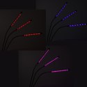 Lampa do roślin LED uprawy wzrostu panel 3 żarówki Lampa do roślin LED uprawy wzrostu panel 3 żarówki