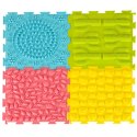 Mata sensoryczna puzzle montessori do masażu stóp 8 elementów pastelowe Mata sensoryczna puzzle montessori do masażu stóp 8 elementów pastelowe