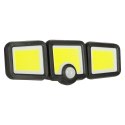 Lampa solarna LED 3w1 z czujnikiem ruchu zmierzchu Lampa solarna LED 3w1 z czujnikiem ruchu zmierzchu