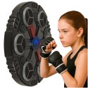 Tarcza bokserska treningowa na ścianę trenażer muzyka LED USB rękawice Tarcza bokserska treningowa na ścianę trenażer muzyka LED USB rękawice