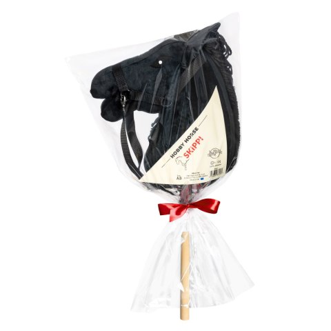 Zestaw Skippi - Hobby Horse czarny i dodatkowy kantar - szary Zestaw Skippi - Hobby Horse czarny i dodatkowy kantar - szary