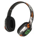 Słuchawki bezprzewodowe nauszne Bluetooth Gaming Sport czarne Słuchawki bezprzewodowe nauszne Bluetooth Gaming Sport czarne